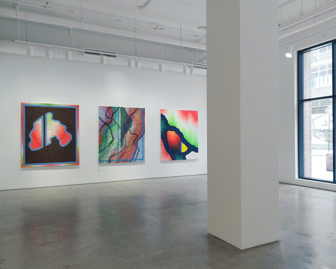 Watermelons, Exhibition view. Courtesy of Joshua Liner Gallery