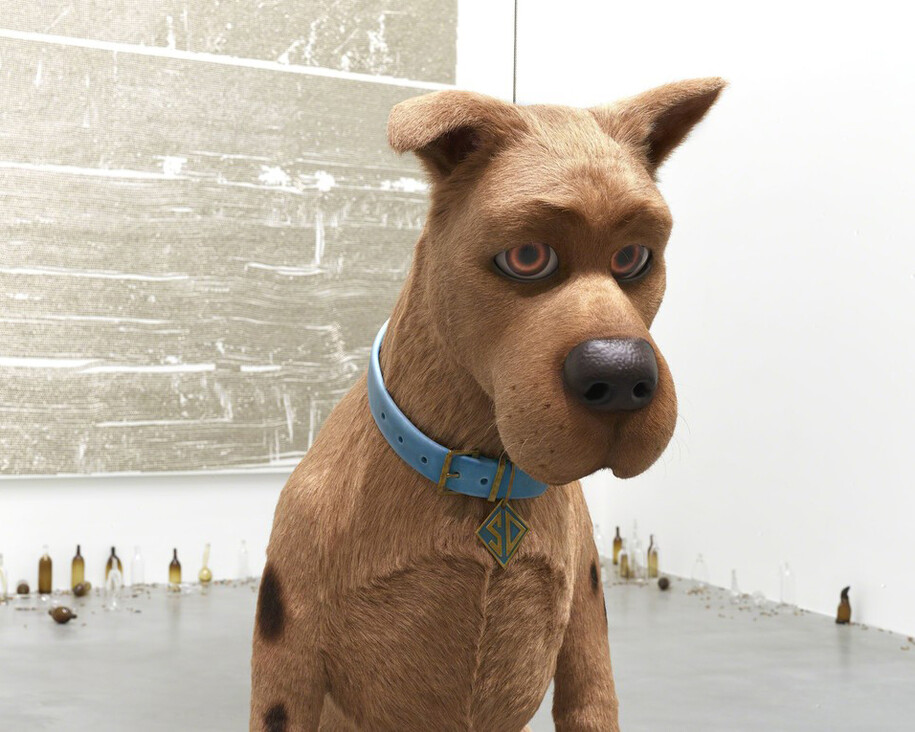 Dan Colen. Courtesy of Newport Street Gallery