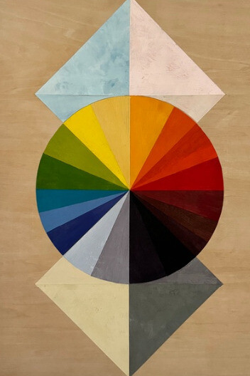 Domenica Brockman, Mass merge, 2024. Courtesy of Alfa Gallery