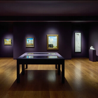 Dalí: the great years, exhibition view. Courtesy of Di Donna Galleries