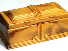 Cigarette box, The British Buttner Pipe Co. Ltd, 1930 – 1935, Scotland. Museum no. W.54-1983. © Victoria and Albert Museum, London