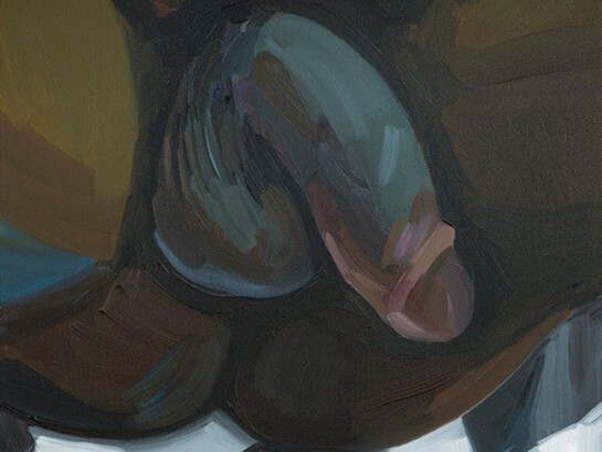 Celia Hempton, Kamal, 2014, oil on canvas, 61x56cm, photography: Mark Blower, courtesy Galleria Lorcan O'Neill, Roma