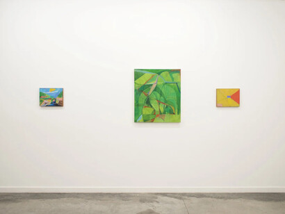 Hampton Boyer, Wielding instinct, exhibition view. Courtesy of Romer Young Gallery