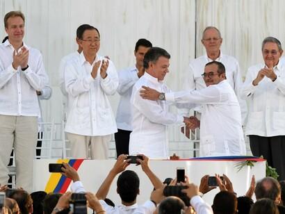 Acuerdo de paz para Colombia en La Habana