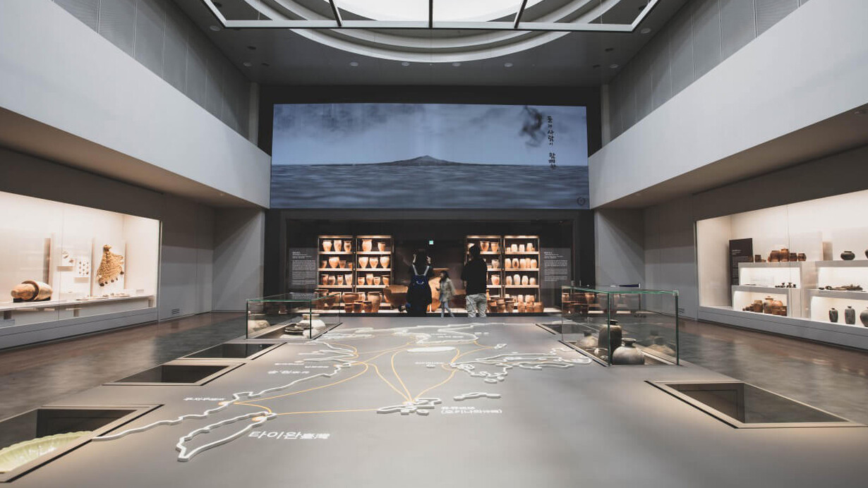 Island Nation, Tamna, exhibition view. Courtesy of Jeju National Museum