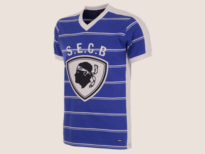 Camiseta del Bastia para la temporada 1981-82 