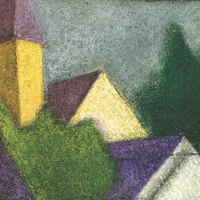 Julije Knifer, Stenjevec, 1952. Courtesy of Peter Freeman, Inc. Gallery