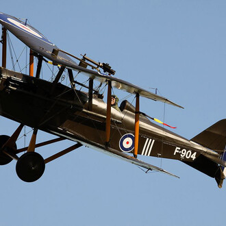 Royal Aircraft Factory SE5A. Courtesy of British Columbia Aviation Museum