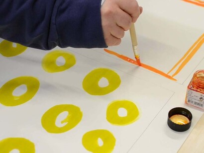 Una fase di lavorazione