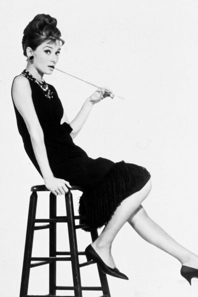 Audrey Hepburn in the Little Black Dress, Hulton Archive
