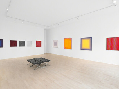 Julian Stańczak. Courtesy of The Mayor Gallery