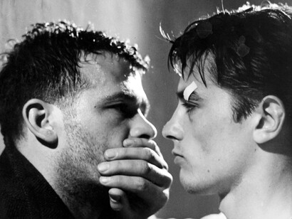 Una scena di "Rocco e i suoi fratelli"