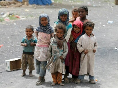 Kids in Yemen