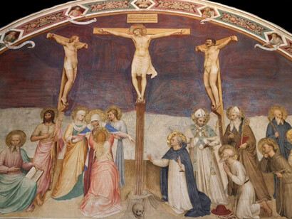 Convento di San Marco, Sala Capitolare con la Crocifissione di Beato Angelico