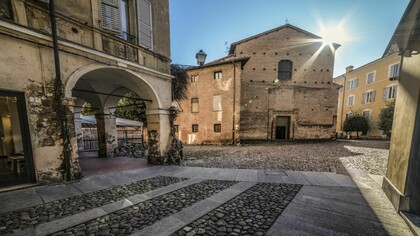 La piccola chiesa di Santa Maria della Pomposa a Modena