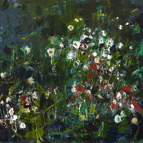 Anne Redpath, Wild Flowers on a Bank, oil on canvas, 71 x 91.5 cm
