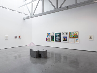Various artists, Tom’s stretch, exhibition view. Courtesy of David Kordansky Gallery