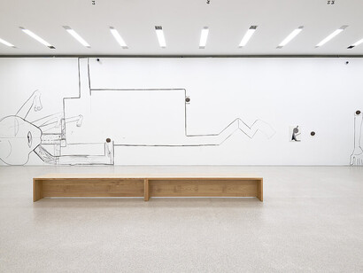 Tobias Pils, Shh, exhibition view. Courtesy of Mumok