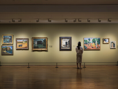 City of Others, Asian Artists in Paris, 1920s-1940s, exhibition view. Courtesy of National Gallery Singapore