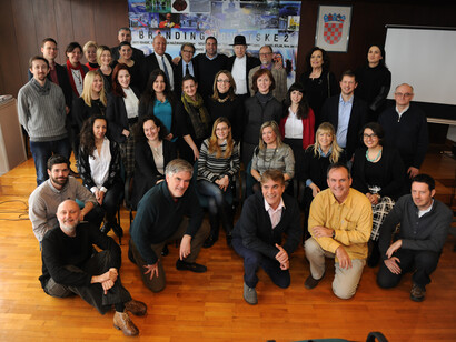 Branding Croatia 2  with guest-teachers and students
