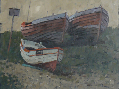 Richard Dack, Abandoned Cobles at North Landing
