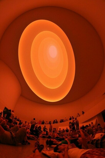 James Turrell, Instalación Aten Reign, Museo Guggenheim, Nueva York, 2013