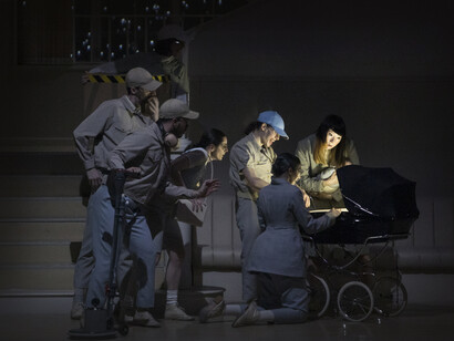 Fog, Triennale Teatro, Milano, La Veronal di Marcos Morau, La Pasionara, foto Lorenza Daverio