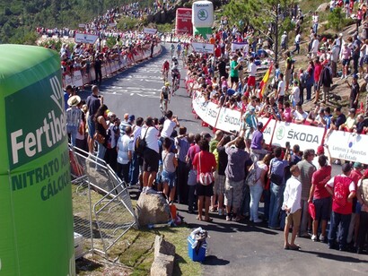 Etapa de montaña en la Vuelta