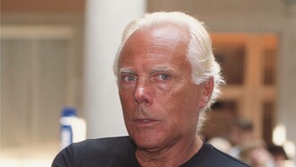 Giorgio Armani nel 1997