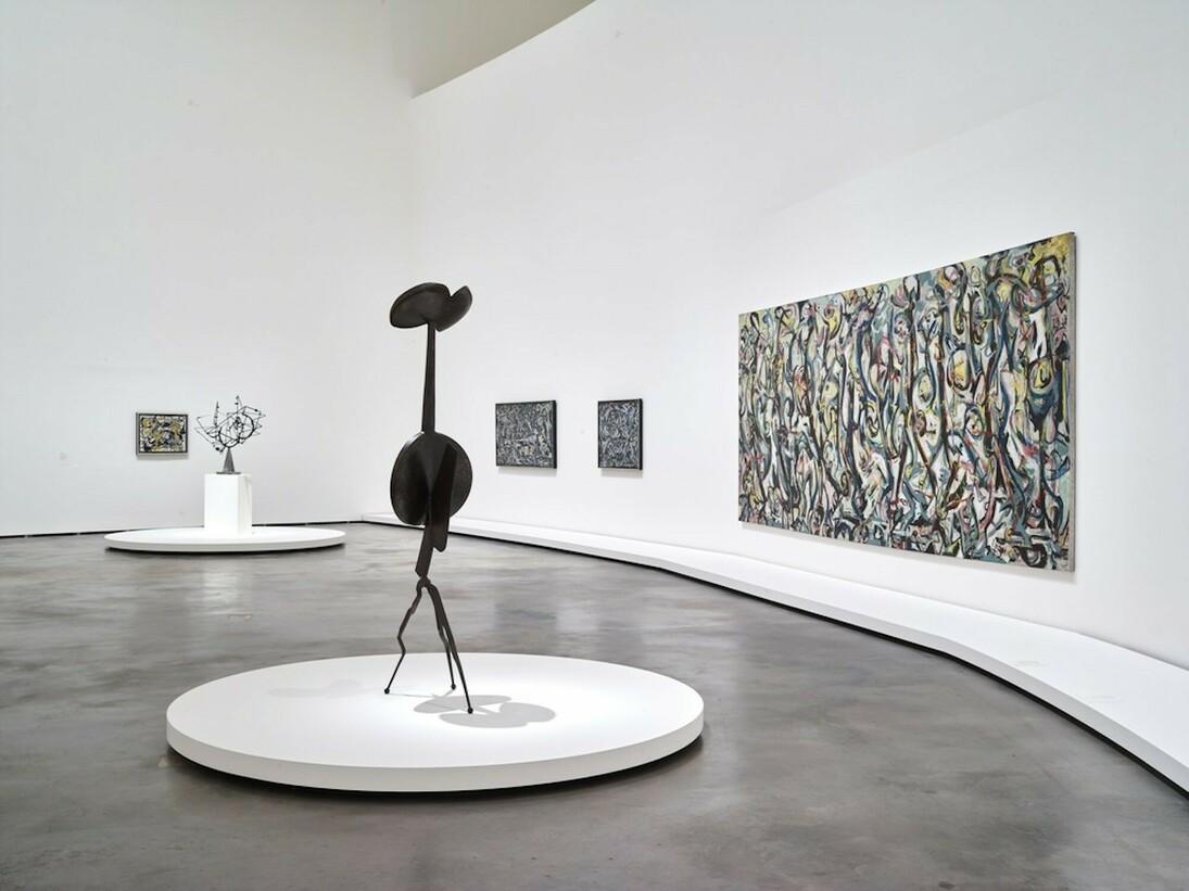 Abstract Expressionism, Exhibition view. Courtesy of Guggenheim Museum Bilbao