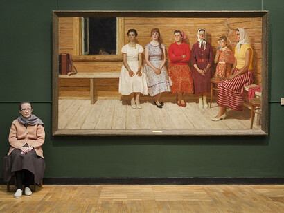 Andy Freeberg, Yuri Kugach's Before the Dance, State Tretyakov Gallery, 2009, Archival pigment print, 40 x 60 inches, Edition of 3
