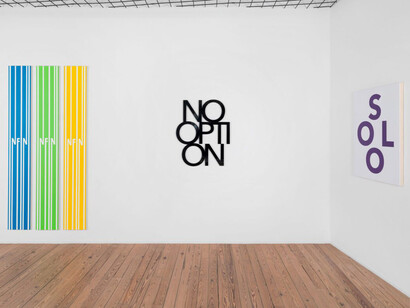 Christian Robert-Tissot, Infini, vue d'exposition. Avec l'aimable autorisation de la Galerie Lange + Pult