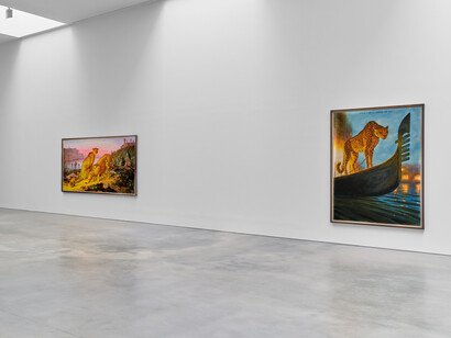 Walton Ford, Tutto, exhibition view. Courtesy of Gagosian Gallery
