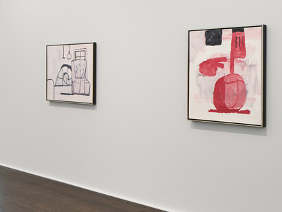 Philip Guston, Singularities, exhibition view. Courtesy of Hauser & Wirth Gallery 