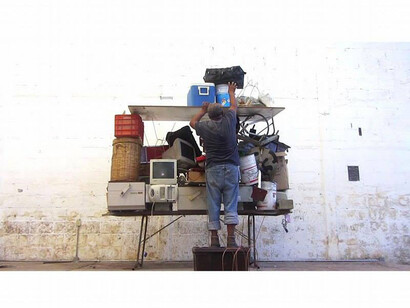 Lucía Hinojosa and Néstor Quiñones. Courtesy of Chalton Gallery 