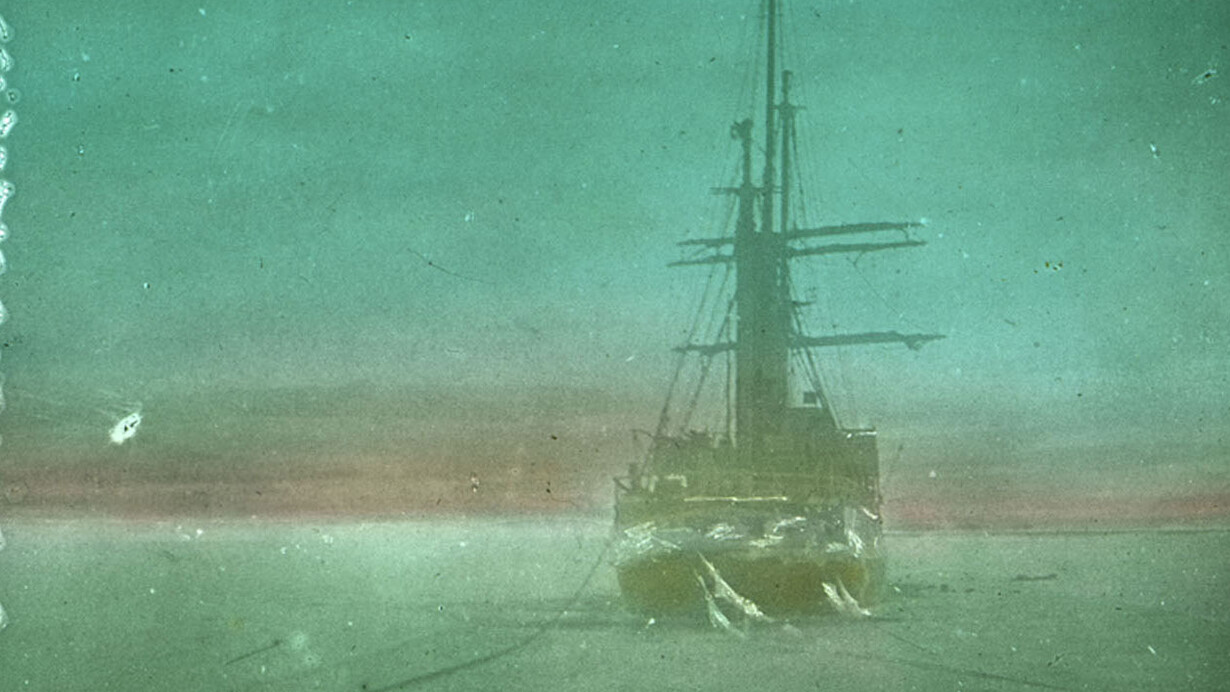 L'Aurora a Cape Evans