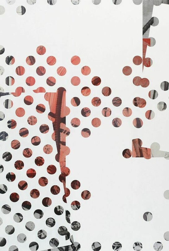 Kevin Appel, Separation Play, 2014, Acrylic, oil, and UV cured ink on canvas over panel, 65 x 54 inches, 165.1 x 137.2 cm