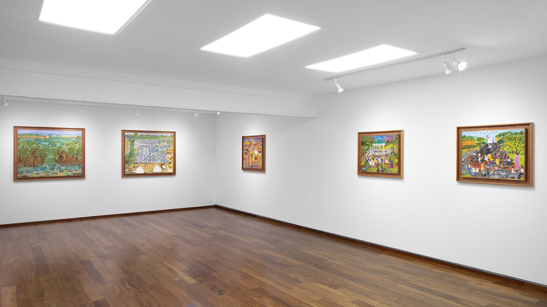 Patricia Ochoa, Rituales de tierra y sal, vista de exhibición. Cortesía de Proyectos Monclova