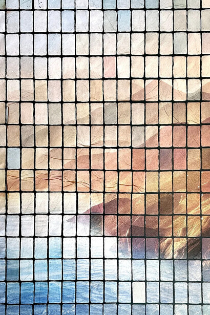 Joost Vandebrug, 25-113 (detail), 2025. Courtesy of Bildhalle Gallery