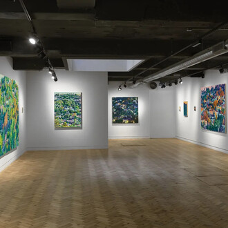 Seth Armstrong, Subrosa, exhibition view. Courtesy of Unit Gallery