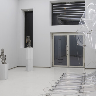 Anna-Lena Krause and Viktor Petrov, Through invisible wall, exhibition view. Courtesy of Tempesta Gallery