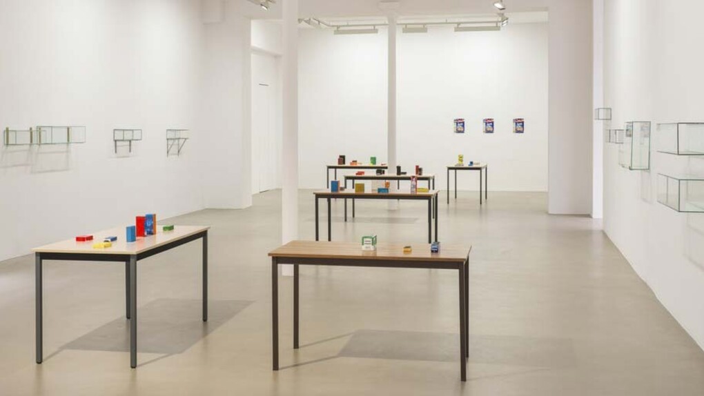 6 or 7 new works. Courtesy of Galerie Chantal Crousel