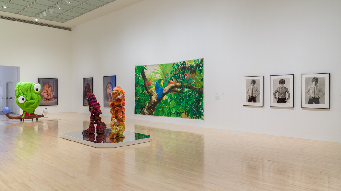 Installation view of Fictions of display, June 29, 2025–January 4, 2026 at MOCA Grand
Avenue. Courtesy of the Museum of Contemporary Art (MOCA). Photo by Jeff McLane