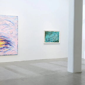 Louisa Chase, The eighties, exhibition view. Courtesy of Berry Campbell