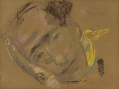 Aleksandra Beļcova, Roberto Fernández Balbuena (detail), 1939. Courtesy of Romans Suta and Aleksandra Beļcova Museum