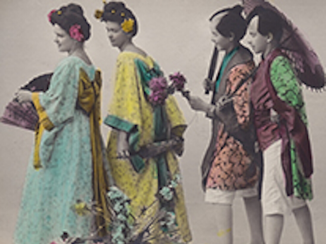 Hand-tinted silver gelatine print published as postcard series, c.1904. Neue Photographische Gesellschaft, Germany. Private Collection, Helsinki. Courtesy of National Gallery of Denmark