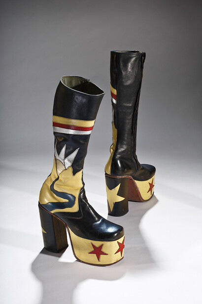 Standing Tall. Courtesy of Bata Shoe Museum