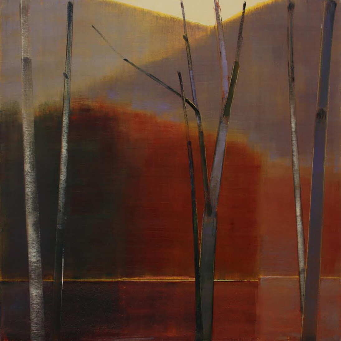 Stephen Pentak, 2014, X.IV, 2014, Oil on panel, 36 x 36 in.