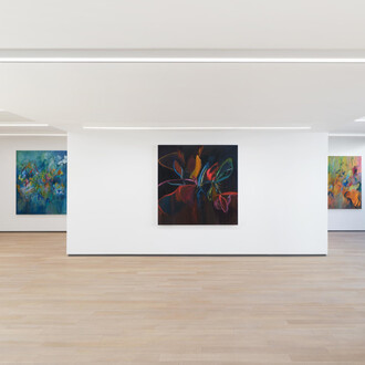 Lindsay Adams, Keep your wonder moving, exhibition view. Courtesy of Sean Kelly