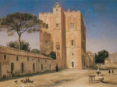 Antica veduta di Palermo